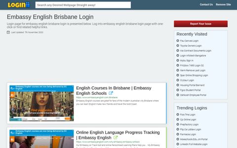 Embassy English Brisbane Login - Loginii.com