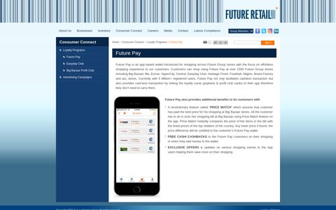 Future Pay - Future Retail Limited