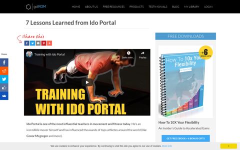 7 Lessons Learned from Ido Portal - Got ROM