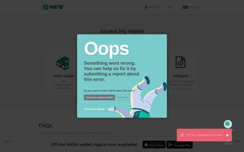 Access My Wallet - MyEtherWallet | MEW