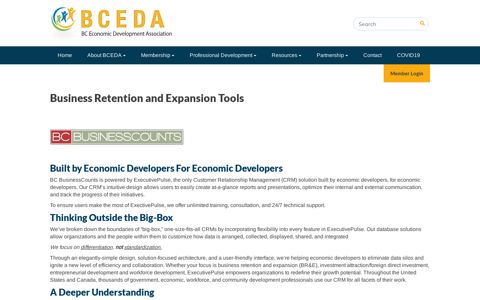 Business Retention and Expansion Tools - British Columbia ...