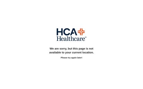 For Employees | HCA South Atlantic Division | Charleston, SC