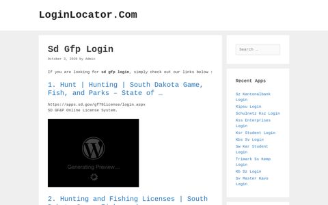 Sd Gfp Login - LoginLocator.Com