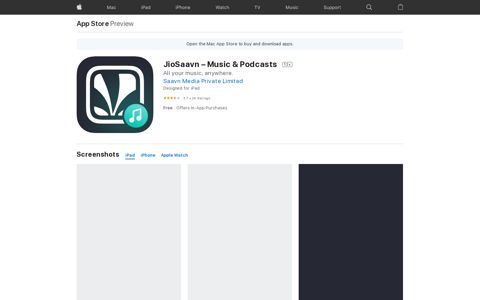 ‎JioSaavn – Music & Podcasts on the App Store
