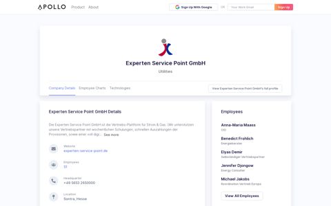 Experten Service Point GmbH - Overview, Competitors, and ...