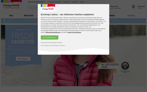Ernsting's family | Kleidung & Mode Online Shop