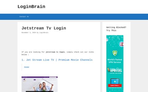 Jetstream Tv - Jet Stream Live Tv | Premium Movie Channels