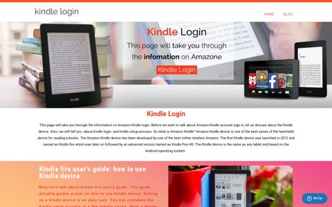 kindle login | Amazon Kindle login | sign in to my kindle ...