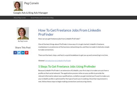 How To Get Freelance Jobs From LinkedIn ProFinder