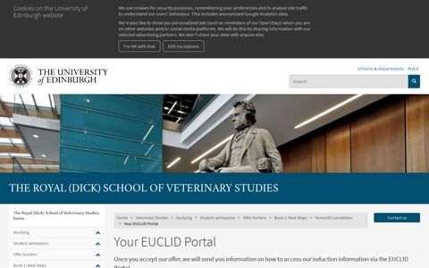Your EUCLID Portal | The University of Edinburgh