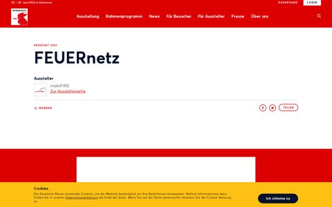 INTERSCHUTZ Produkt 2021: FEUERnetz (maksFIRE)