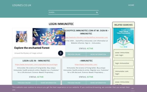 login immunotec - General Information about Login