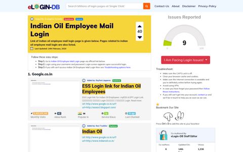Indian Oil Employee Mail Login
