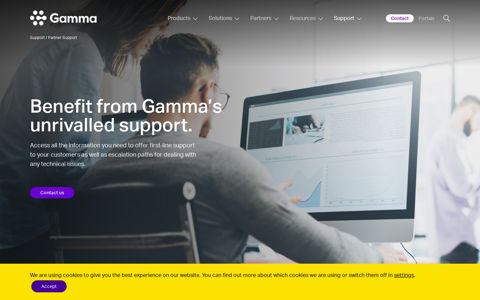 Partner Support - Gamma Telecom