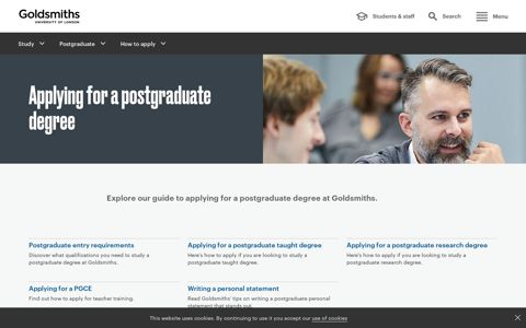 How to Apply | Postgraduate | Goldsmiths, University of London