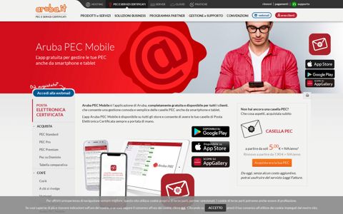 PEC - App Aruba PEC Mobile | Pec.it