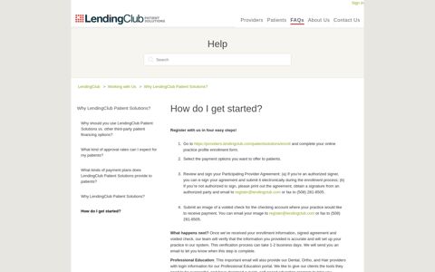 How do I get started? – LendingClub