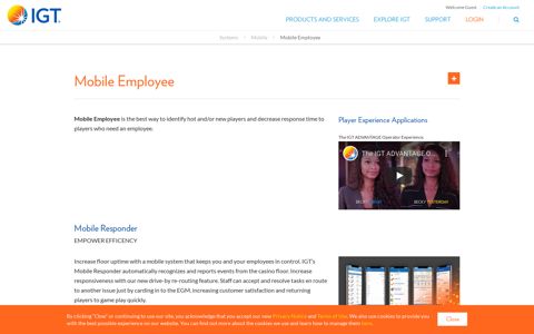 Mobile Employee - IGT.com