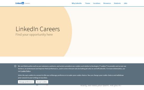 LinkedIn Careers: Find Your Opening Here