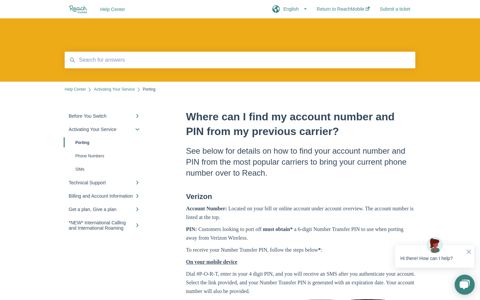 Where can I find my account number and PIN from my ...