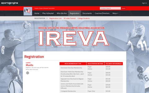 Registration - ireva