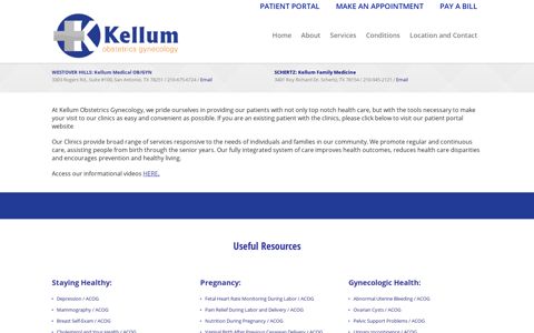 Resources - Kellum Medical OBGYN