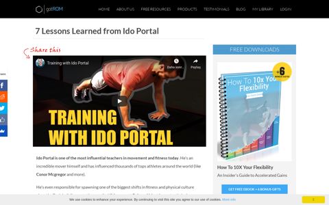 7 Lessons Learned from Ido Portal - Got ROM