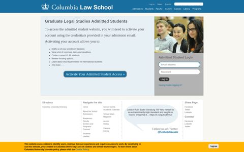Login | Admitted Students | Graduate Legal Studies ...