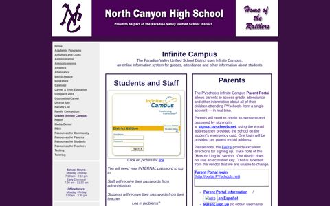 Grades (Infinite Campus) - NCHS - Google Sites