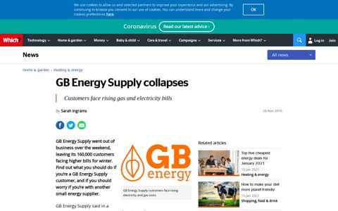 GB Energy Supply collapses – Which? News - Which.co.uk