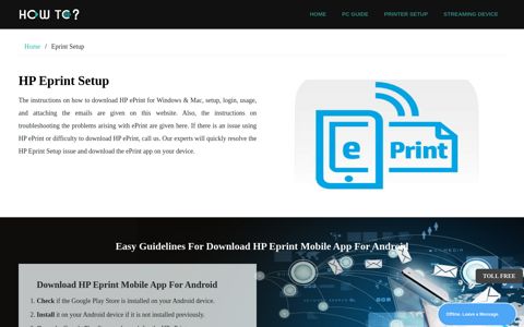 What is HP Eprint Setup | Download, Login & Use HP Eprint App