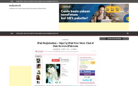 iPair Registration – Sign Up iPair Free Meet, Chat & Date In ...