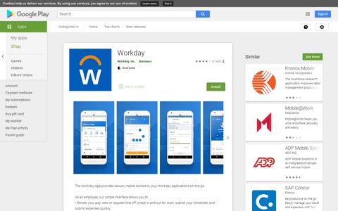 Workday – Apps on Google Play