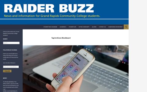 Blackboard - Grand Rapids Community College - WordPress ...