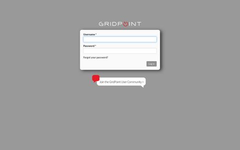 Gridpoint Energy Manager: Login