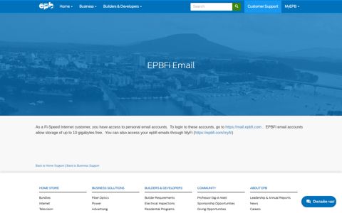 EPBFi Email | EPB