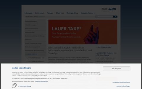 CGM LAUER | LAUER-TAXE - CompuGroup Medical