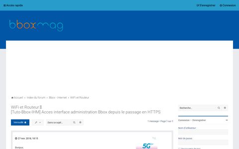 [Tuto-Bbox-IHM] Acces interface administration Bbox depuis le ...