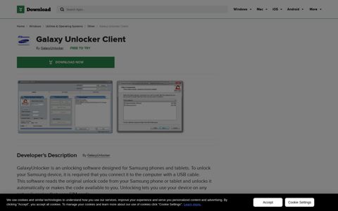 Galaxy Unlocker Client - Free download and software reviews ...