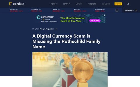 A Digital Currency Scam is Misusing the Rothschild Family ...