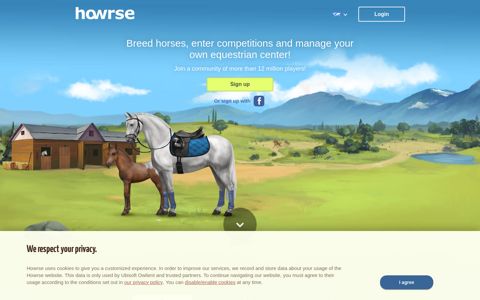 Howrse: Breed horses and manage an equestrian center