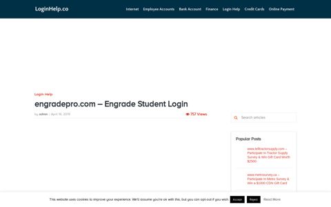 engradepro.com - Engrade Student Login - Login Helps