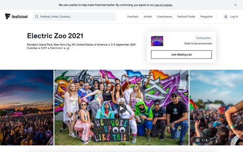 Electric Zoo 2021 - Festicket