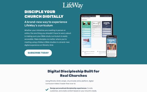 A brand-new way to experience LifeWay's curriculum