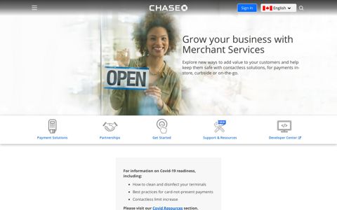 Chase Merchant Services: Payment Processing Services