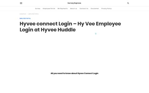 Hyvee connect Login - Hy Vee Employee Login at Hyvee ...