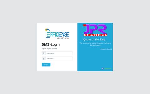 SMS-JPR | Login