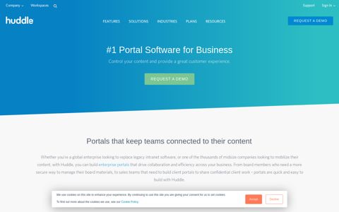 Portal Software | Huddle