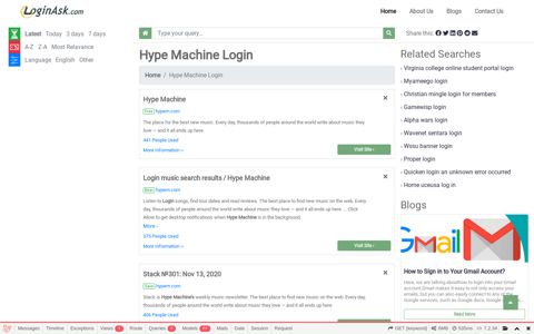 Hype Machine Login Login Information, Account|Loginask