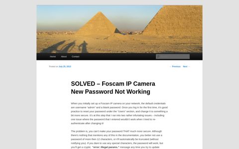 SOLVED – Foscam IP Camera New Password Not Working ...